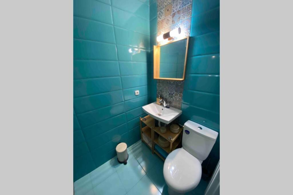 Seaview Dreamy Apartment With A Pool And Garden Синеморец Екстериор снимка